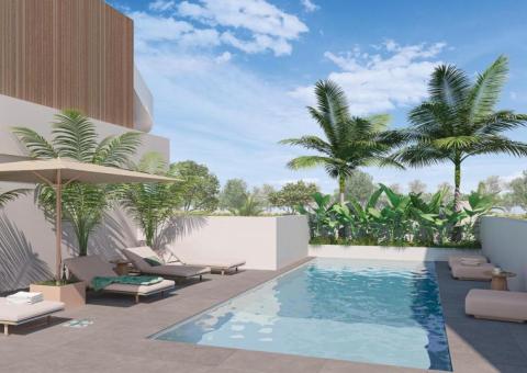 Stadswoning met 3 slaapkamers en 2 badkamers in Pilar de la Horadada, Alicante