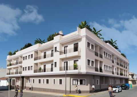 Appartement met 2 slaapkamers en 2 badkamers in Algorfa, Alicante