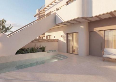 Appartement met 2 slaapkamers en 2 badkamers in Pilar de la Horadada, Alicante