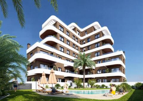 Appartement met 3 slaapkamers en 3 badkamers in Guardamar del Segura, Alicante