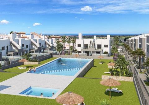 Appartement met 2 slaapkamers en 2 badkamers in San Miguel de Salinas, Alicante