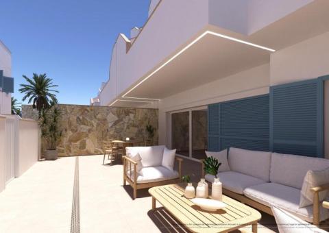 Appartement met 2 slaapkamers en 2 badkamers in Pilar de la Horadada, Alicante